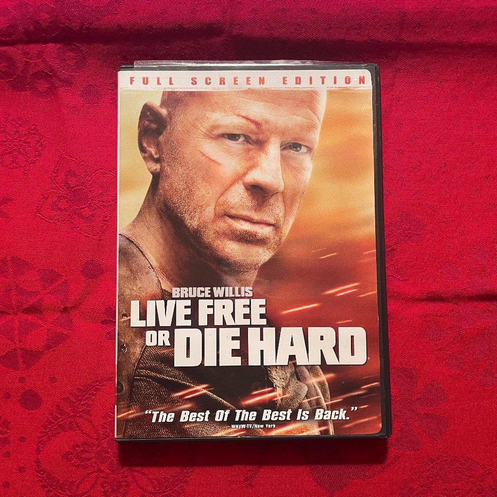 DVD LIVE FREE OR DIE HARD BRUCE WILLIS